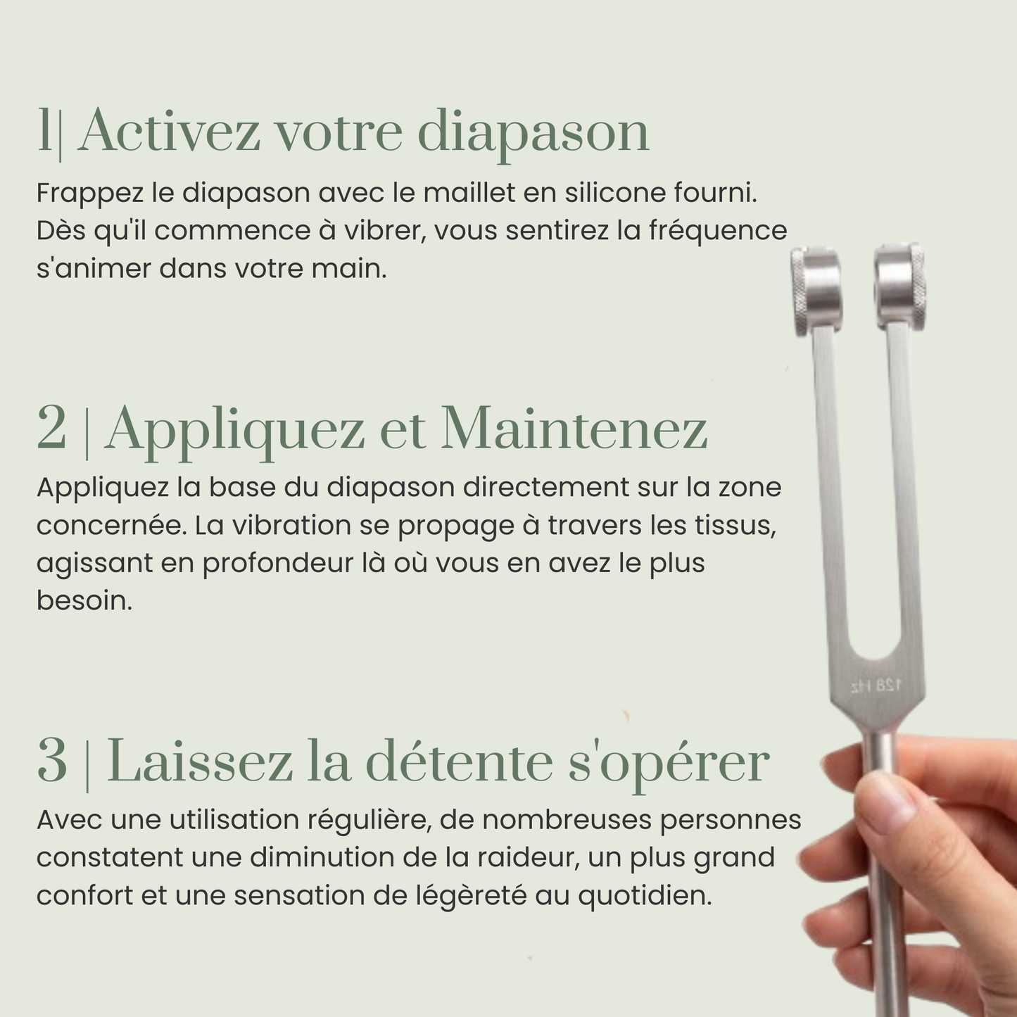 Diapason Thérapeutique 128Hz